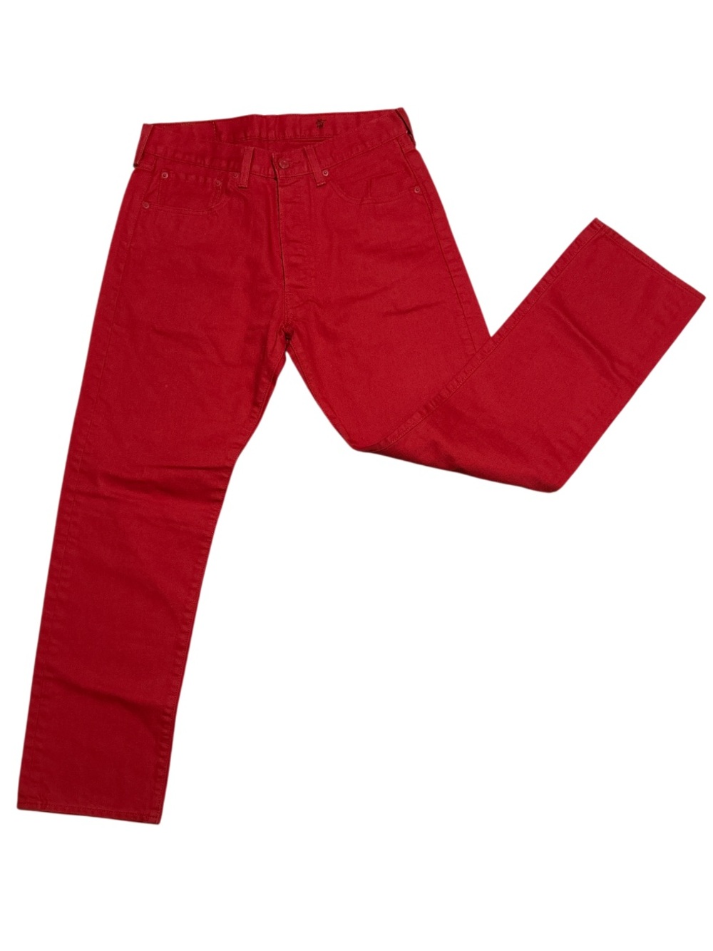 Men’s Levi’s 501 Red Size 33/32 button fly